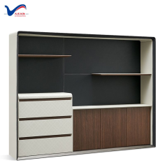 Modern storage wooden filing cabinet office wood file cabinet Supplier