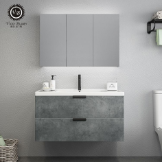 Simple style wall mounted bathroom cabinet Manufacturer