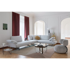 Italian Luxurious Light Sofas For Home Living Exporter