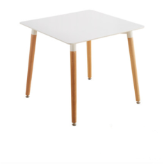 Square MDF cafe furniture table coffee dinning table Exporter