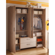 Wholesale Modern Simple Design Wooden Bedroom Cabinet Cheap Wardrobe