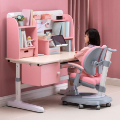 Ergonomic home children student height adjustable desk Exporter