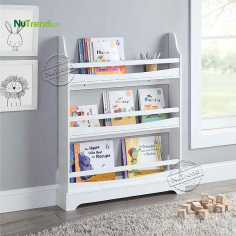 Wholesale Modern Wood Living Room Children Cabinet Bookcase Kids Wood Bookshelf