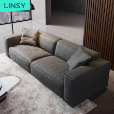 Cloth modern single living room 4 seaters luxury fabric sofa Exporter