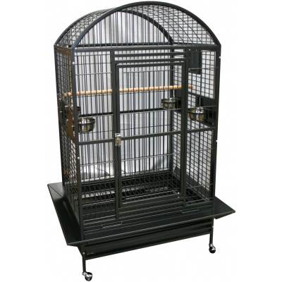 Wholesale black powder coated bird cage supplier