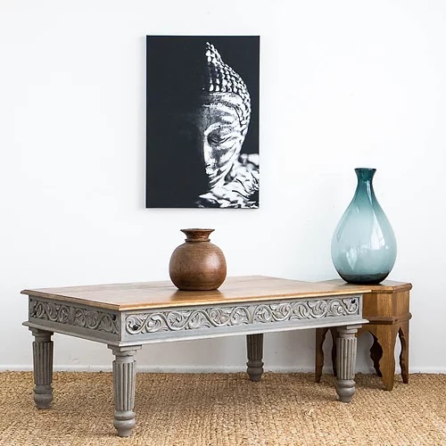 Wooden Carved Cofee Table Exporter