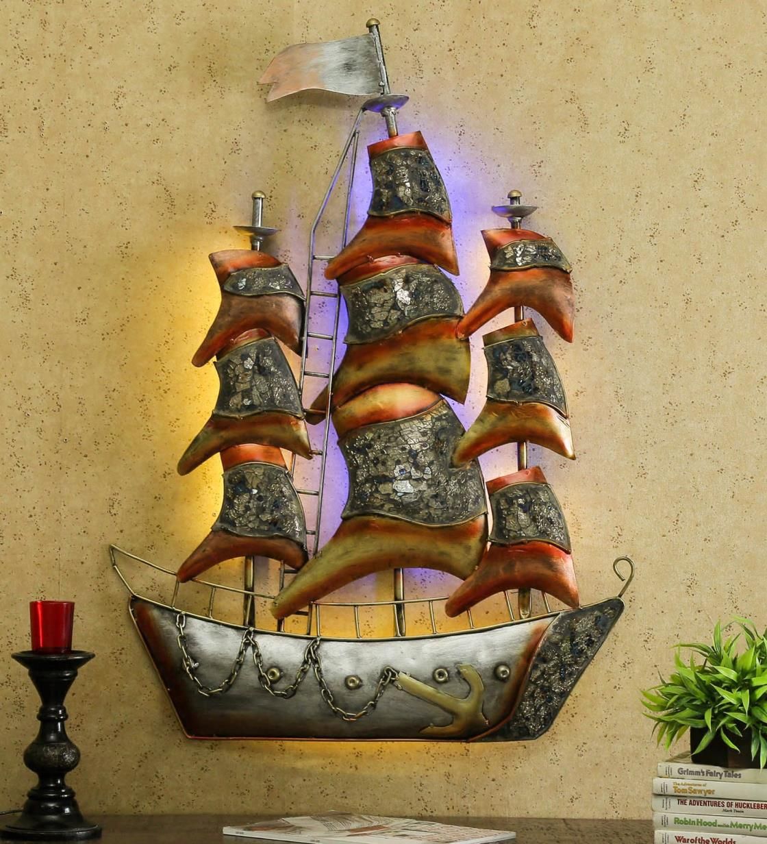 Iron ship with led exporter