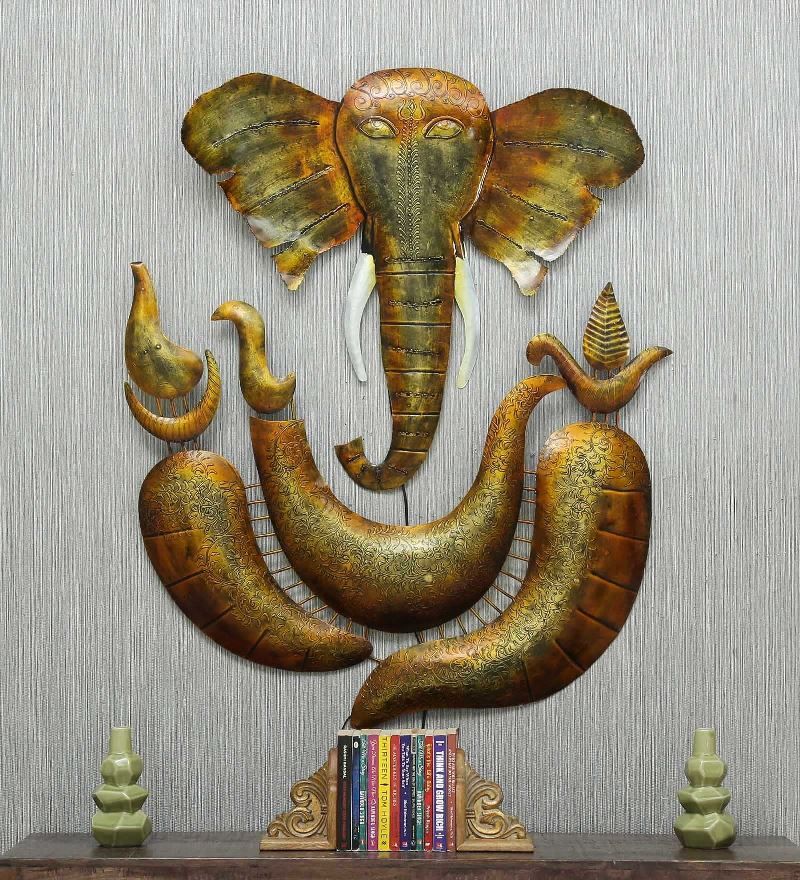Wholesale Iron 2 Part Ganesha with led