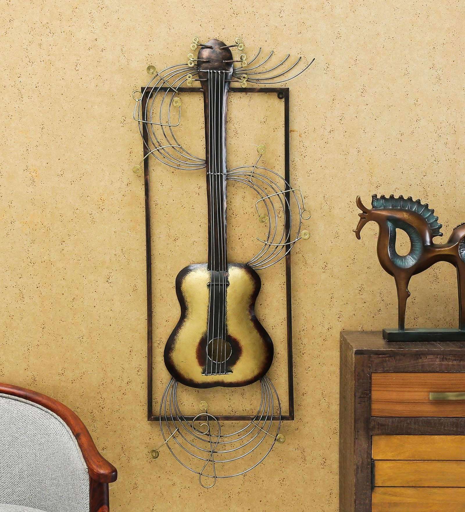 Iron Guitar Decor Design  Supplier
