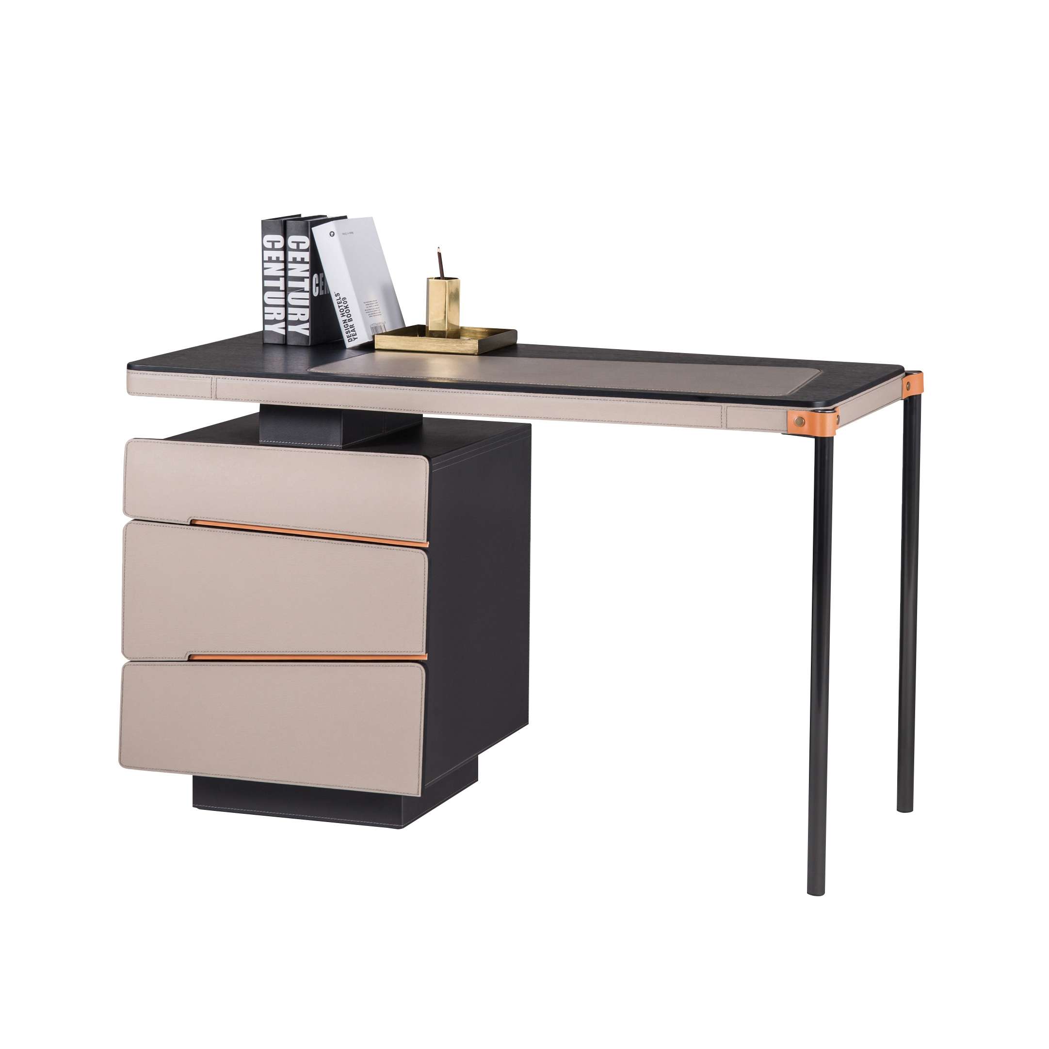 Economic Simple Design Office Computer Desk with Drawer Wholesaler