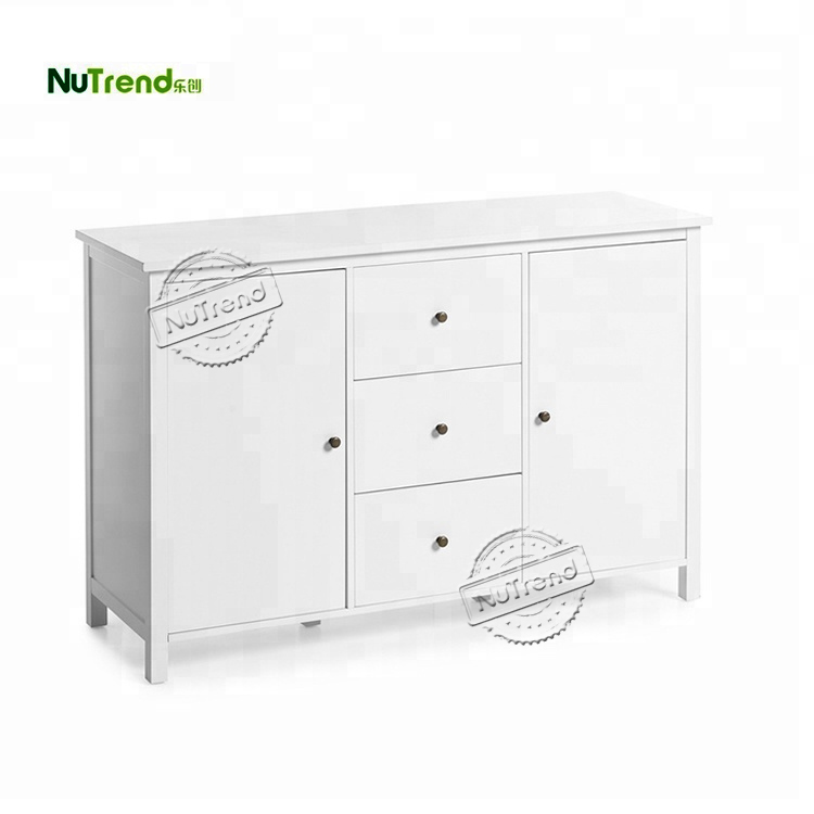 Wholesale White sideboard buffet table with storage dining room furniture