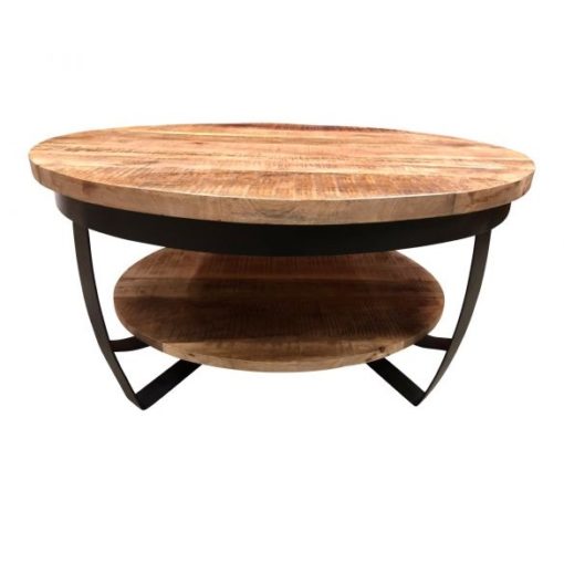 Wholesale Round coffee table with mango wood