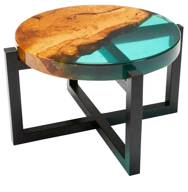 Round Epoxy End Table furniture manufacturer