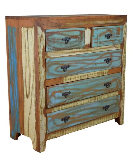 WHOLESALE  Wooden Chest of Drawers With 5 Drawers