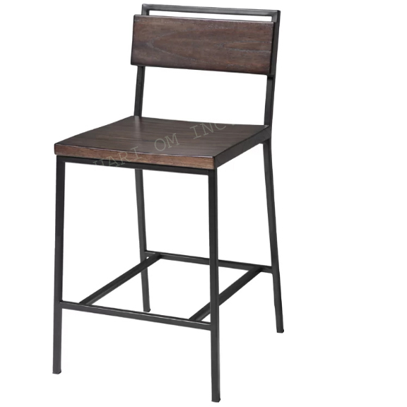 WHOLESALE WOODEN TOP BAR STOOL