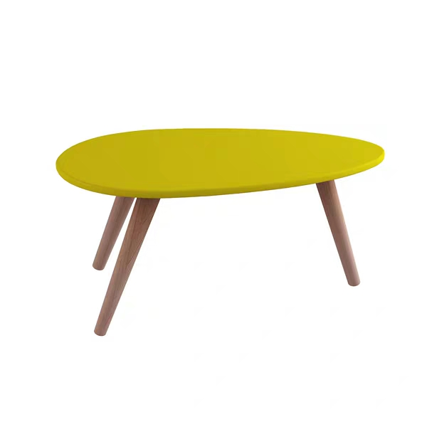 Living room modern 45cm round coffee MDF table living room table Exporter