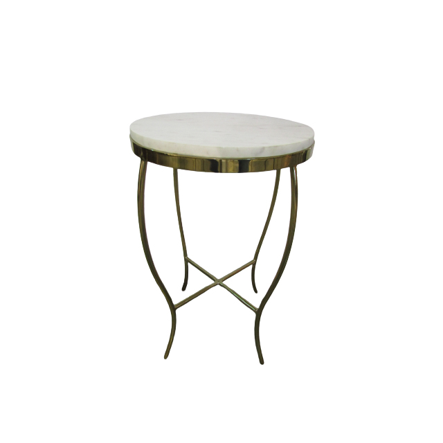 Marble Top Coffee Table Based In Metal Fashionable Trending Supplier