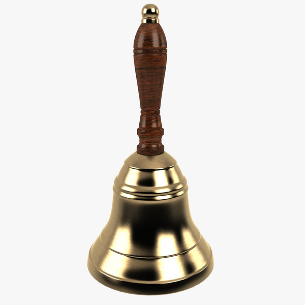 Wholesaler  8 "hot sale high quality brass bell hand bell for school church
