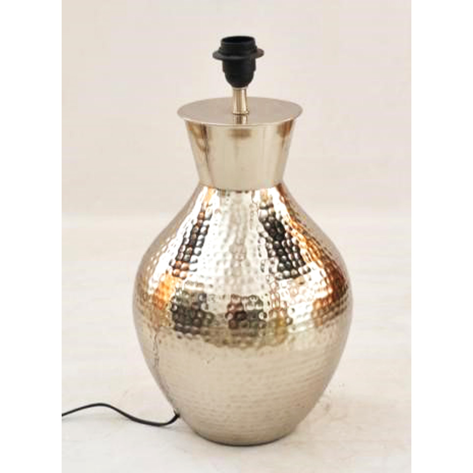 Table Lamp With Silver Base And Holder  Exporter