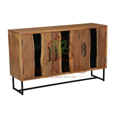 Wooden 3 Door Sideboard   Supplier