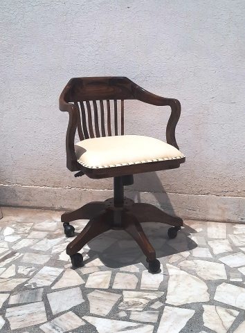 BOSTON REVOLVING CHAIR WITH UPHOLSTERY EXPORTER