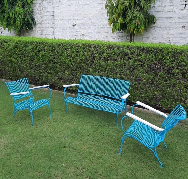 GARDEN RELAXING IRON SOFA 2 SEATER EXPORTER