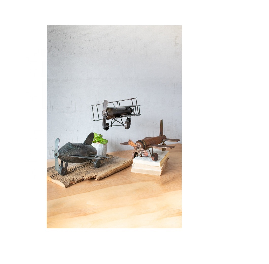 Wholesaler of Airplane Sculpture Colored And Painted Finishing Design online