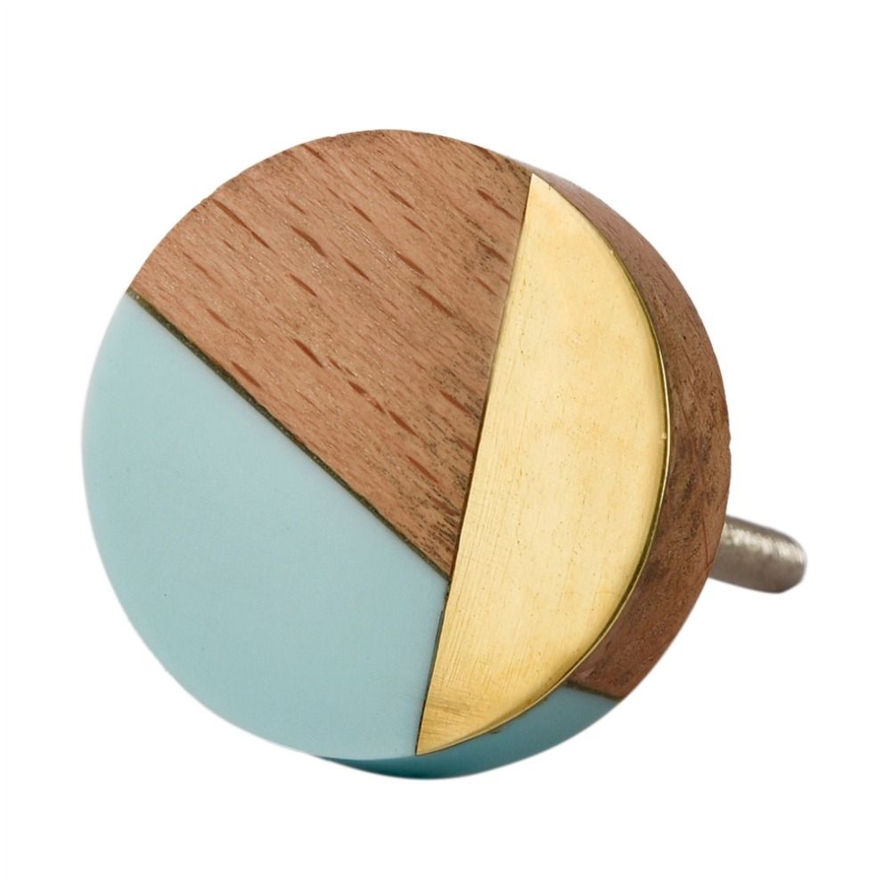 Wholesale of Handmade Resin And Brass Cabinet Knob