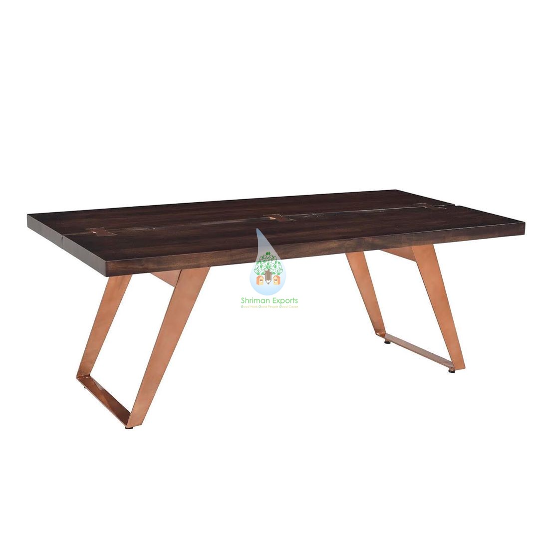 LIVE EDGE INDUSTRIAL DINING TABLE EXPORTER