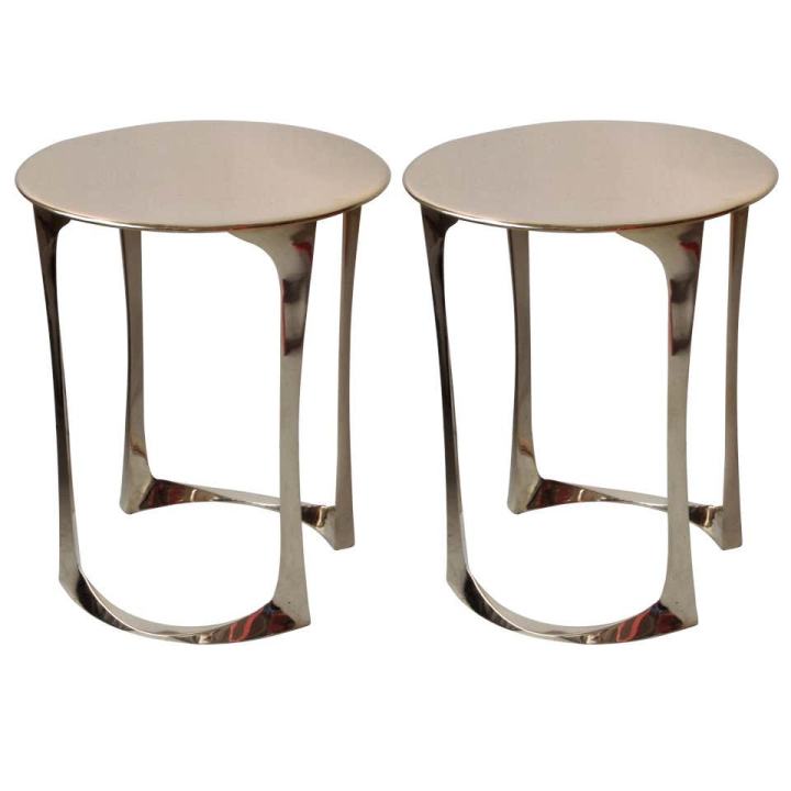 Wholesale Gold Plated End Tables For Living Room