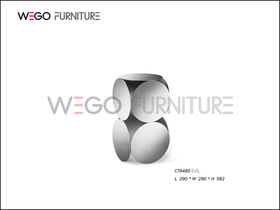 COFFEE TABLE CHROME WITH GLASS MANUFACTURER