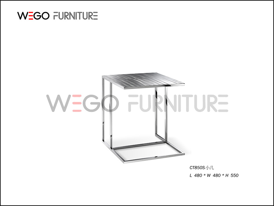 WHOLESALE COFFEE TABLE CHROME WITH GLASS