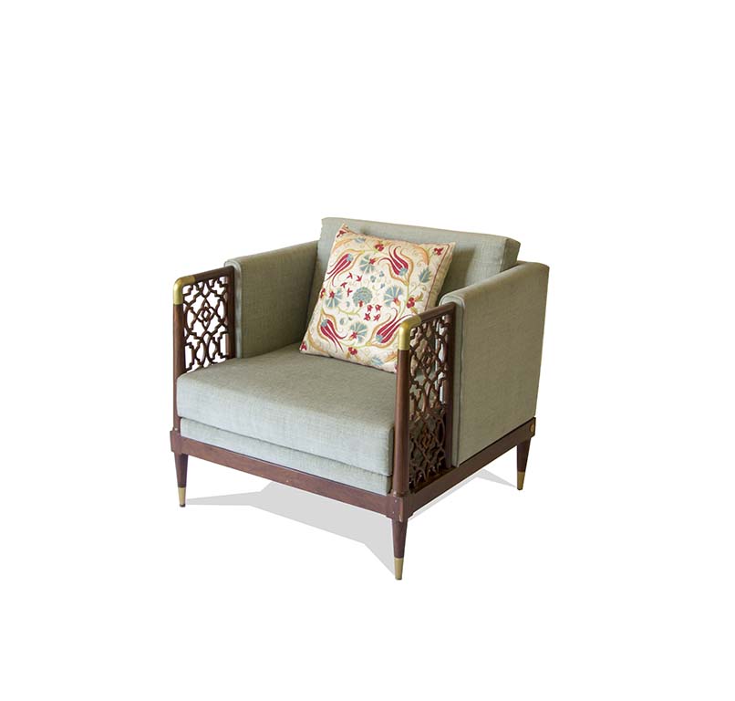 Grand Sabz Arm Chair Supplier of Pakistan