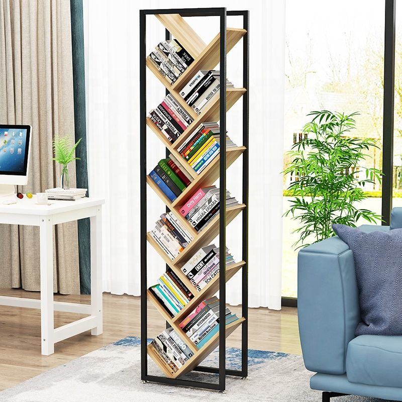 Modern Wooden Tree Bookshelf Living Room Furniture Tree Bookcase Supplier